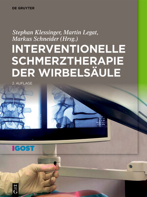 cover image of Interventionelle Schmerztherapie der Wirbelsäule